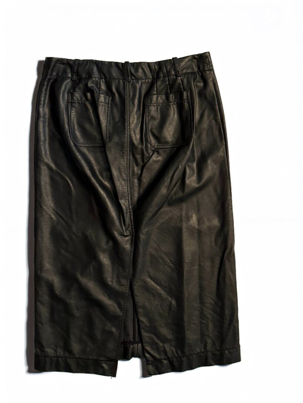 Maeve by Anthropologie Colette Faux Leather Maxi Skirt - Picture 8 of 8